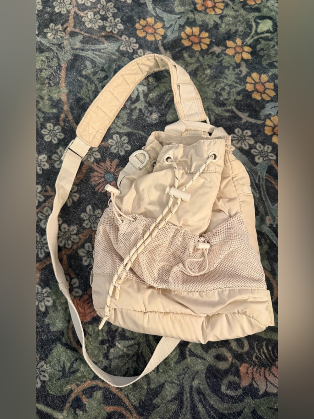 Dagne Dover Nova Sling Bag in Off-White